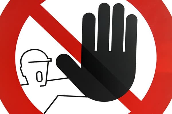 No Entry Sign
