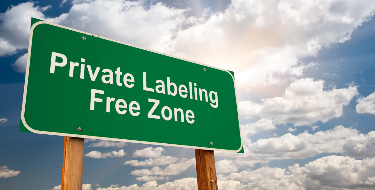 Billboard private labeling free zone