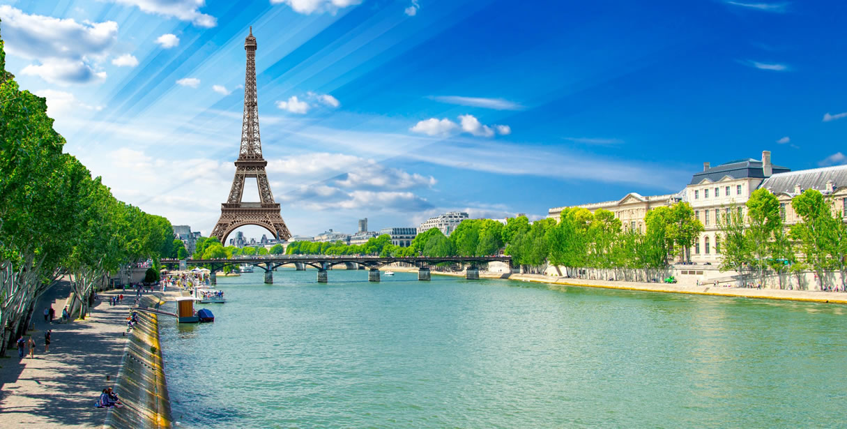 Eiffel tower in Paris France