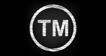 Trademark symbol in chalk