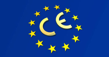 CE logo and EU stars