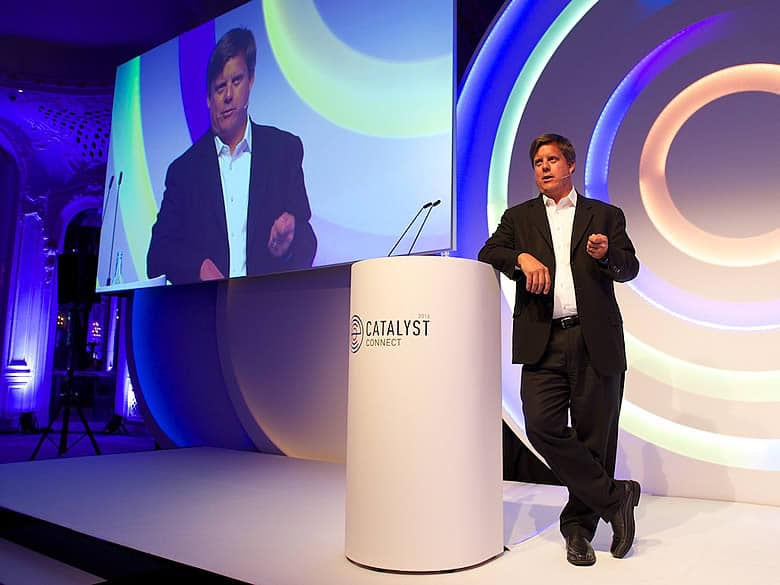 ChannelAdvisor CEO David Spitz talking at Catalyst Connect in London