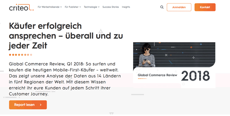 Criteo screenshot