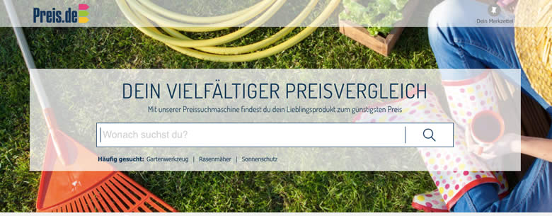 Preis.de screenshot