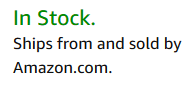 Ships from and sold by Amazon