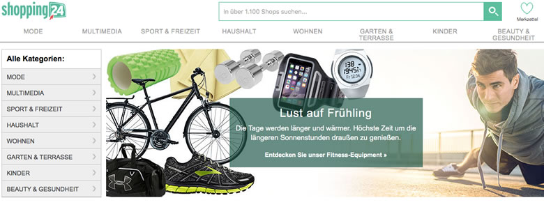 Shopping24.de screenshot