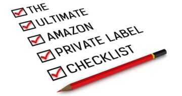 The Ultimate Amazon Private Label Checklist