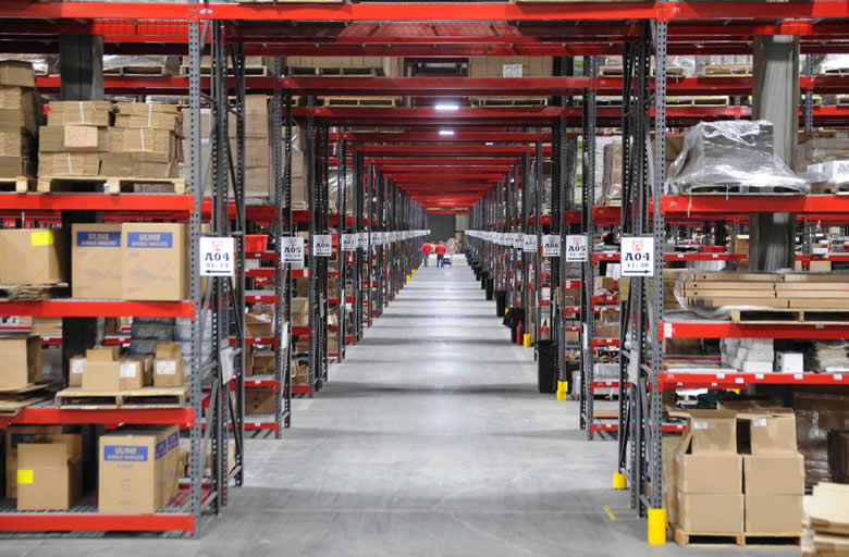 RSF warehouse orderly