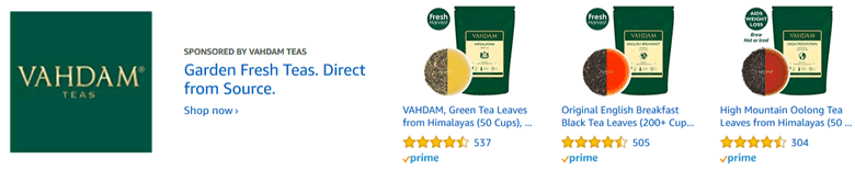 Amazon Sponsored Brands