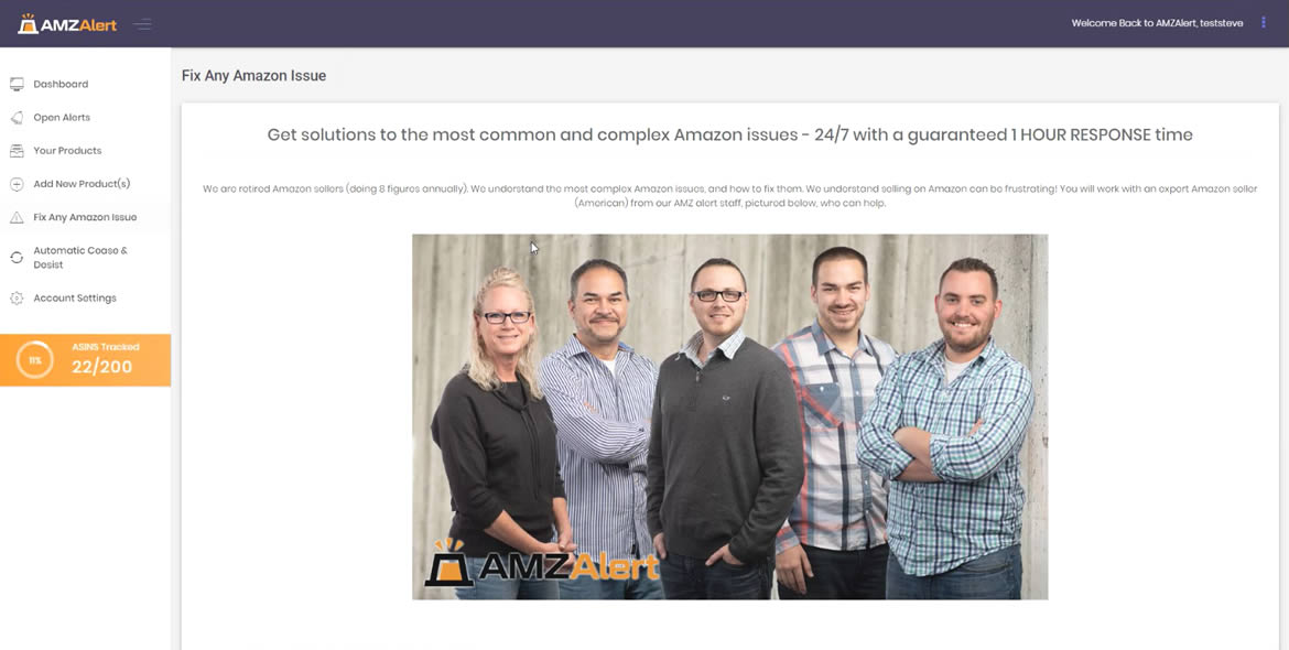 AMZAlert Fix Any Amazon Issue