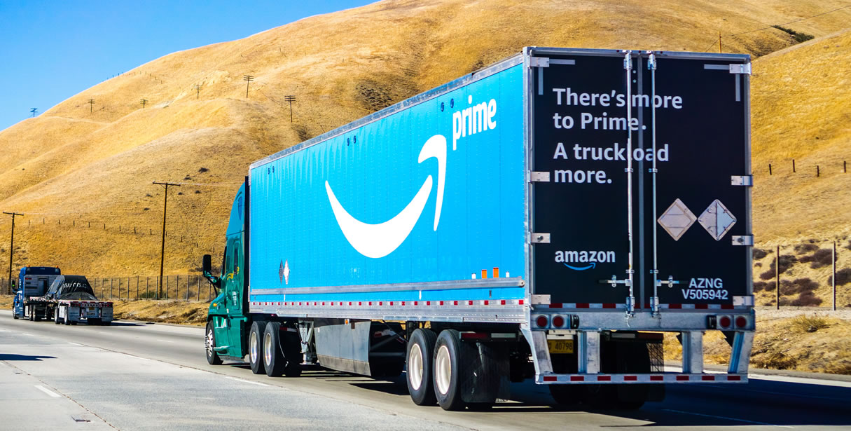 Amazon Prime truck