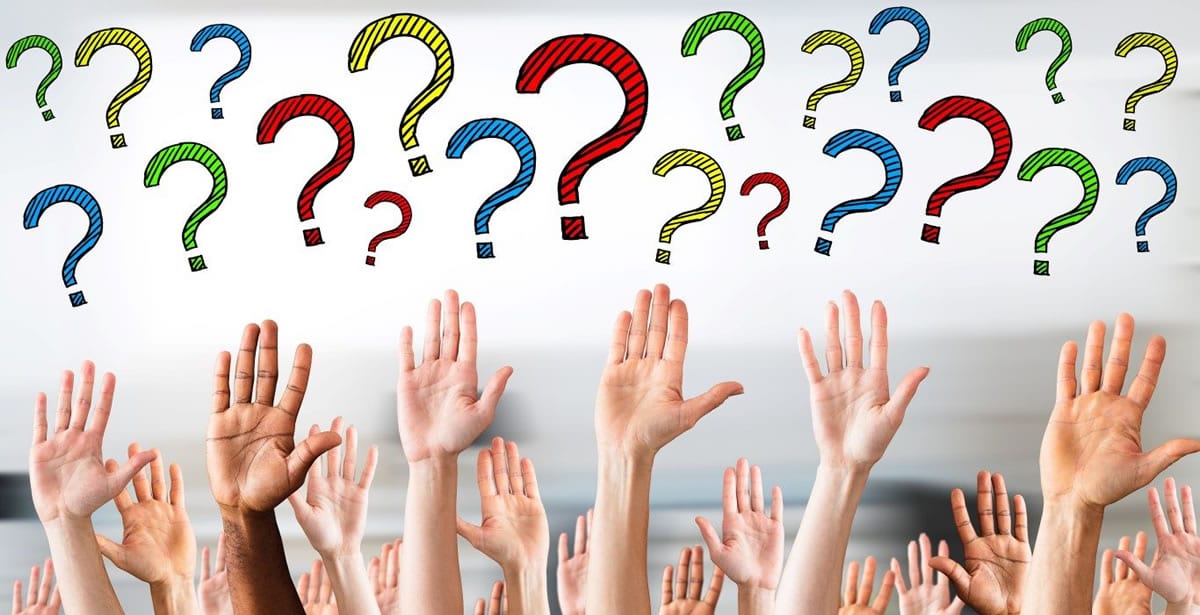 Hands up asking questions 1200