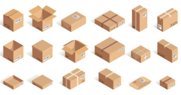 Boxes of different dimensions