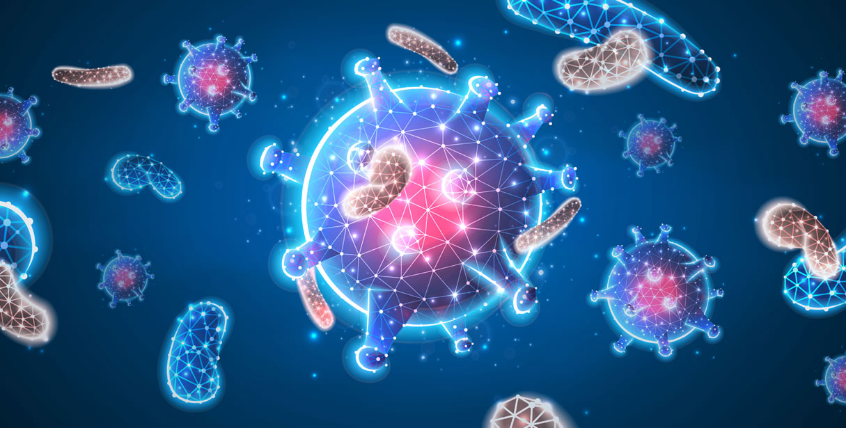Virtual immune system in action