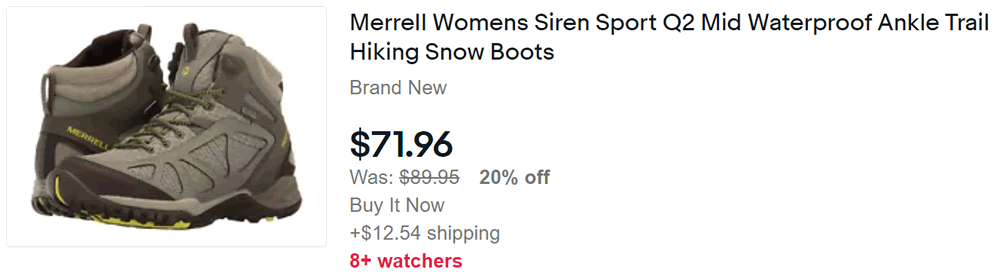 2. eBay title recommended formula