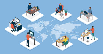 Virtual team based globally