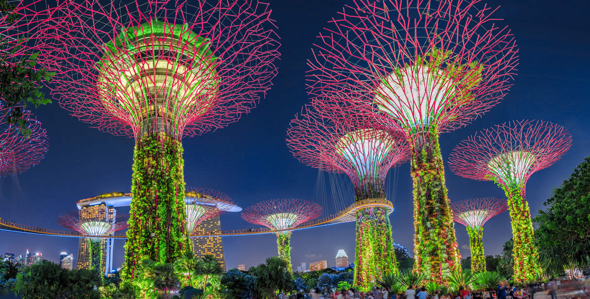 Gardens by the Bay in Singapore