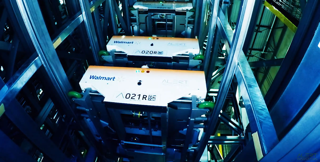 Walmart Alert Innovation Alphabot Fulfillment Center