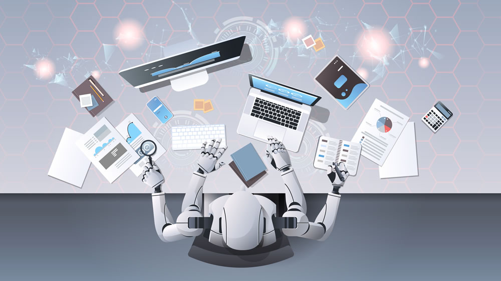 Robot working fast on multiple devices