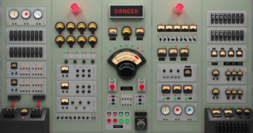 Vintage control panel
