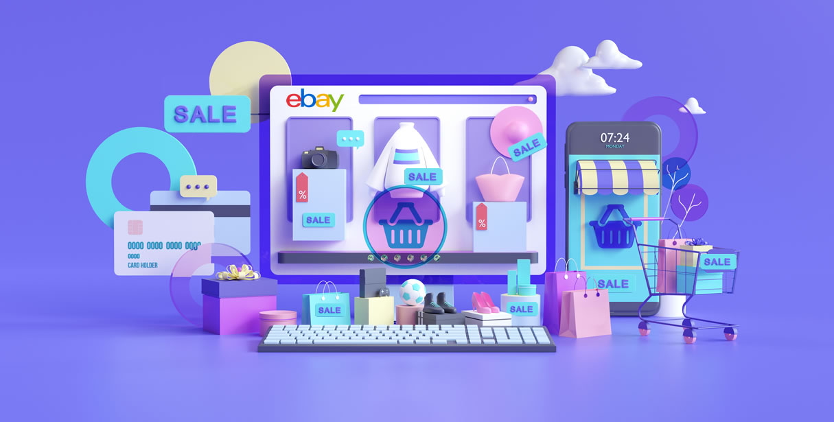 eBay store with sales
