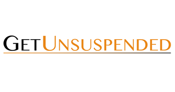 Get Unsuspended logo