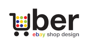 uBer eBay Shop Design Logo