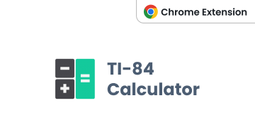 TI-84 Calculator cover